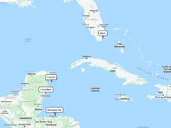 Carnival Cruise Line Western Caribbean 7-day route