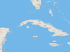 Carnival Cruise Line Western Caribbean 6-day route