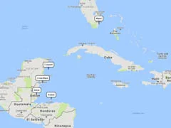 Regent Seven Seas Cruises Western Caribbean 7-day route